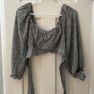 Altar’d State Floral Long Sleeve top